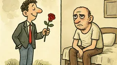 Vtip: Polovina mě romantik, druhá jen beznadějná