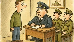 Vtip: Odvedenec se hlásí k námořnictvu…