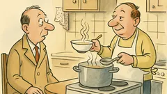 Vtip: Chceš včerejší polévku? Přijď zítra!