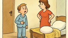 Vtip: Přijde Pepíček za mámou a říká