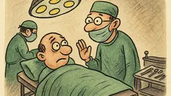 Vtip: Jenom žádnou paniku, operace už…