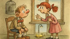 Vtip: Mánička: kanárek vypil benzín!