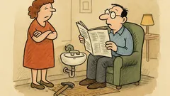 Vtip: Když muž slíbí opravu…