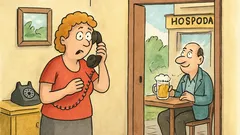 Vtip: Přijde žena domů, manžel nikde