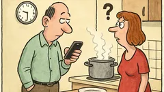 Vtip: Dvě znamení, že jsi na mobilu