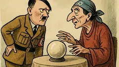 Vtip: Přijde Hitler za svým věštcem…