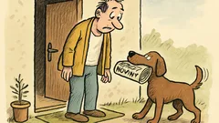 Vtip: Máme hodného psa, nosí noviny…