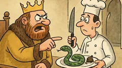 Vtip: Naštvaný král volá kuchaře Jiříka