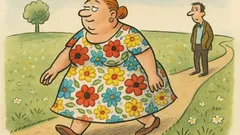 Vtip: Pořídila jsem květované šaty…