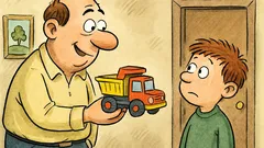 Vtip: Tatínek koupí Pepíčkovi hračku…