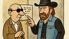 Vtip: Chuck Norris mluví Braillovým písmem