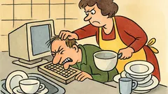 Vtip: Žena mě varovala kvůli nádobí…