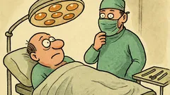 Vtip: Pacient na sále: „Masku sundejte…“