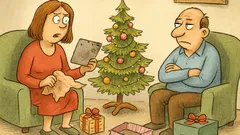 Vtip: Muž se ptá manželky, co k Vánocům