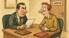 Vtip: Na pracovním pohovoru se personalista ptá