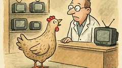 Vtip: Přijde slepice do elektra…