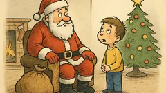 Vtip: Pepíček se ptá Santy na bubny