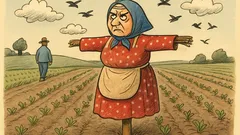 Vtip: Lojza dal na pole tchyni