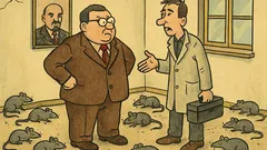 Vtip: Soudruh volá deratizátora na krysy