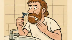 Vtip: Víte, proč má Chuck Norris plnovous?