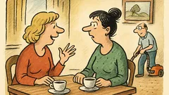 Vtip: Baví se dvě kamarádky o manželovi