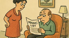 Vtip: Manželka: „Co to děláš?“