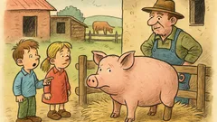 Vtip: Pepíček se ptá, proč má prase…