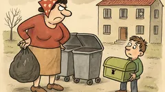 Vtip: Máma mi řekla: Co je odpad…