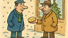 Vtip: Potkají se dva týpci před Vánoci