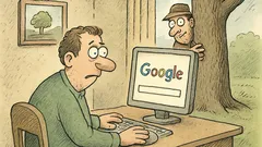 Vtip: Schoval se tak, že ho nenašel Google