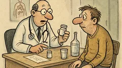 Vtip: „Pane doktore, jak mám prášky brát?“