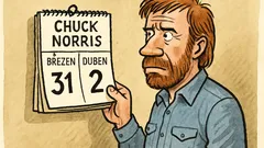 Vtip: Kalendář Chucka Norrise nemá 1. duben