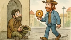 Vtip: Chuck Norris si koupil donut…