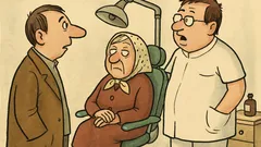 Vtip: Moje tchýně potřebuje vytrhnout zub…