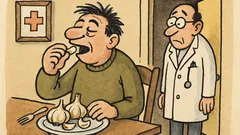 Vtip: Kdo jí hodně česneku...