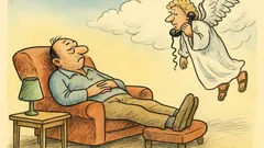 Vtip: Půjdou lenoši do nebe, nebo pošlou někoho?