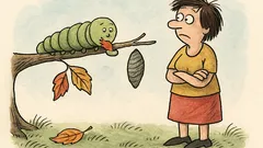 Vtip: Chtěla bych být housenka…