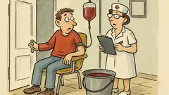 Vtip: Honza šel darovat krev…