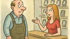 Vtip: Zákazník v prodejně telefonů: „Model?“