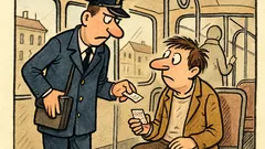 Vtip: V tramvaji po mně chtěl lístek…