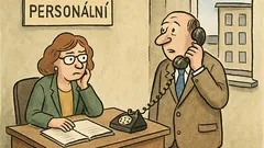 Vtip: Na personálním oddělení zvoní telefon…