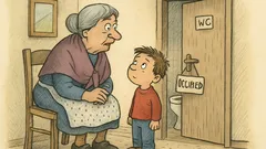 Vtip: Pepíček: Proč Bůh bydlí na záchodě?