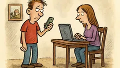 Vtip: Rozejít se přes Messenger je levné