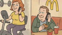 Vtip: „Miláčku, kde jsi?“