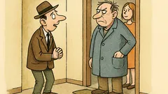 Vtip: U bytu učitele zazvoní muž…