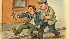 Vtip: Včera cestou z hospody...