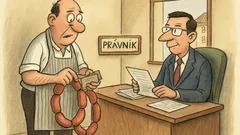 Vtip: Pes vlítne do řeznictví a zdrhá
