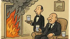 Vtip: Jeane, sklenici vody, prosím…