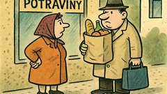 Vtip: „Ty jsi ten těžký nákup unesl?“