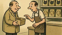 Vtip: Přijde pán do obchodu…